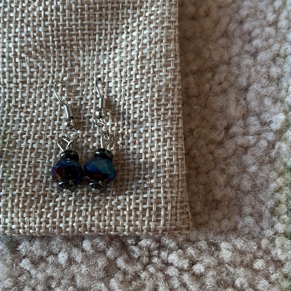 Rose Quartz and Blue Earring Bundle - Picture 4 of 5